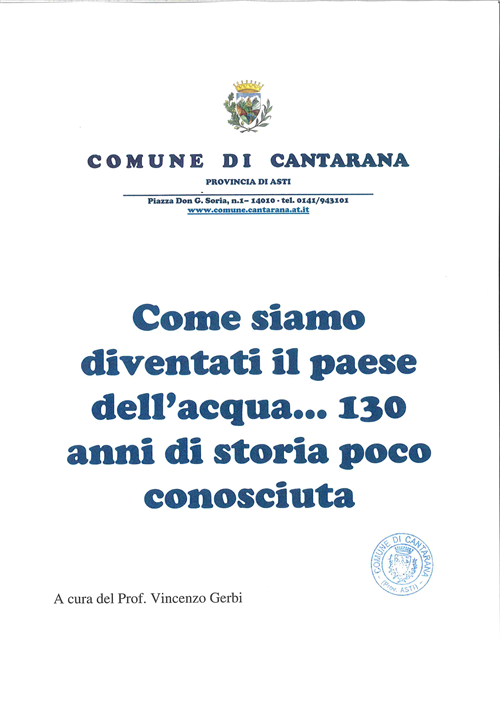 Cantarana - Il paese dell'acqua